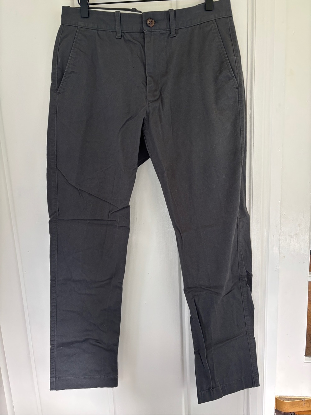 Jcrew Men's Gray Chino Pants - Classic Flex Straight Fit